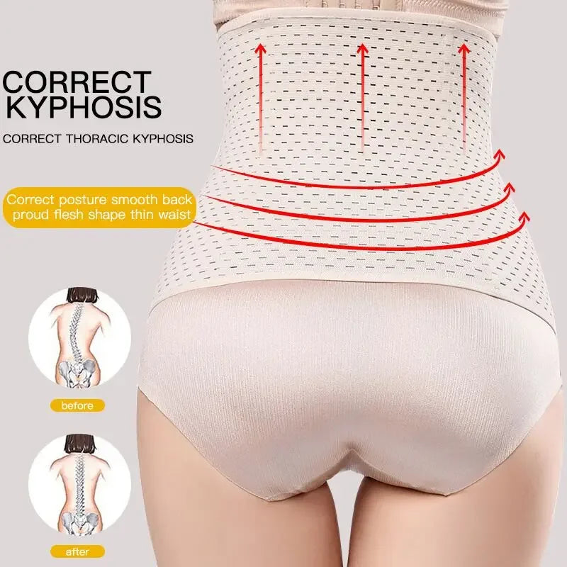 Women Tummy Control Women Body Shapers Waist Trainer Corset Breathable Invisible Waist Shaper Training Waist Cincher  XS-6XL