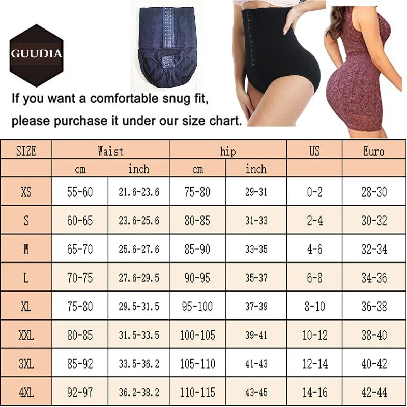 Dimmkof Open Crotch Tummy Control Panties Stretchy Spandex High Waist Control Panties Butt Lifting Shapewear Panties Postpartum