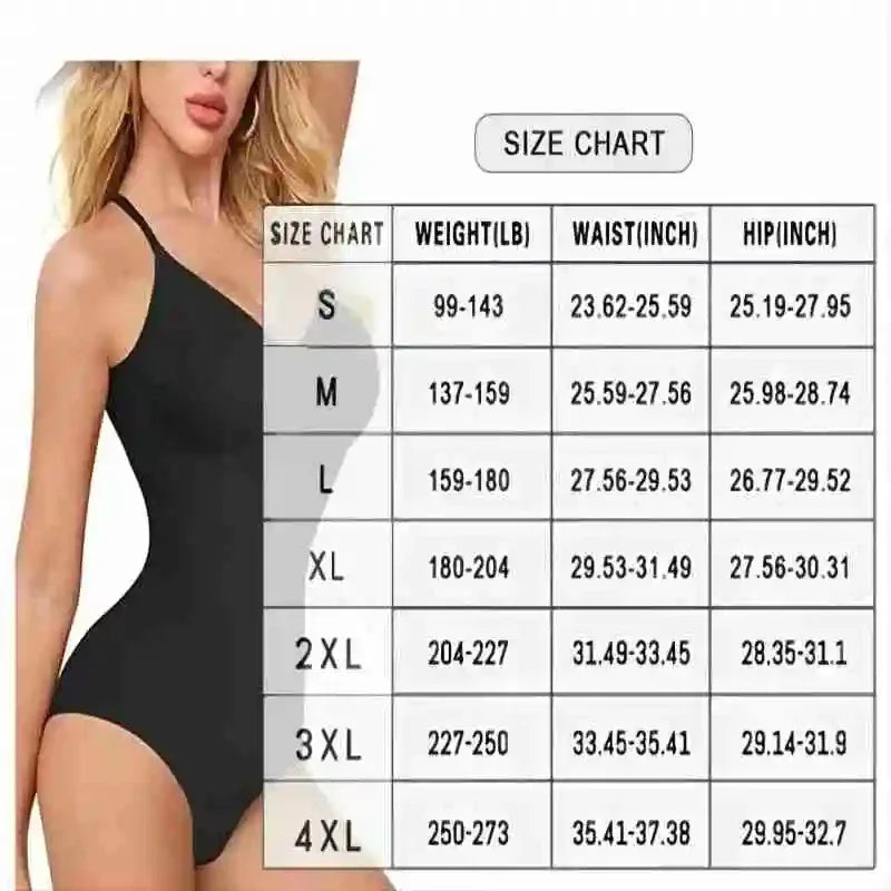 Women Slimming Waist Trainer Bodysuit Shapewear Full Body Shaper Tummy Control Hip Butt Lifter Corset Thigh Reductive Underwear