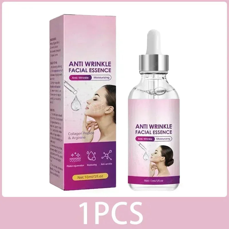 Instant Anti Wrinkle Aging Effect Remove Facial Wrinkles Fine Lines Around The Eyes Crow's Feet Neck Wrinkl Serum Facial