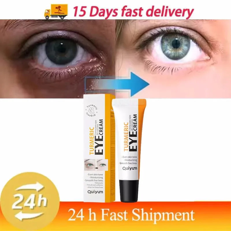 Vitamin C Remove Dark Circles Eye Serum Anti-Wrinkle Fade Fine Line Anti Eye Bag Puffiness Essence Anti-Aging Lift Firm Eye Care