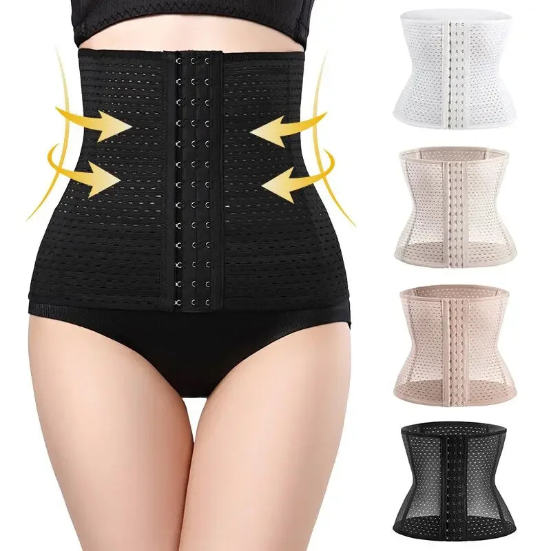 Women Tummy Control Women Body Shapers Waist Trainer Corset Breathable Invisible Waist Shaper Training Waist Cincher  XS-6XL